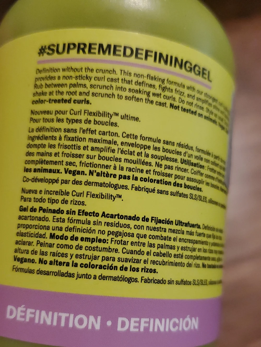 DevaCurl Supreme Defining Hair Gel